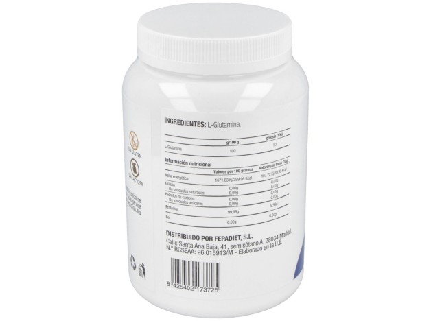 Fepa-L-Glutamina Sabor Neutro 500Gr.