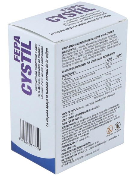 Fepadiet Fepa-Cystil 12 Sobres