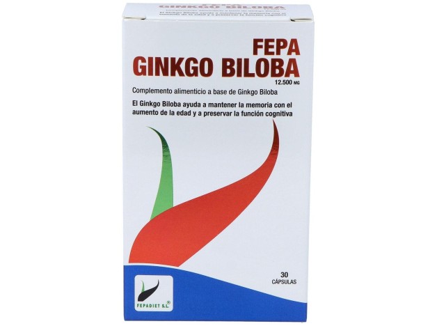 Fepa-Ginkgo Biloba 50:1 12.500Mg. 30Cap.