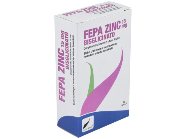 Fepadiet Fepa Zinc Bisglicinato 15Mg 60Caps