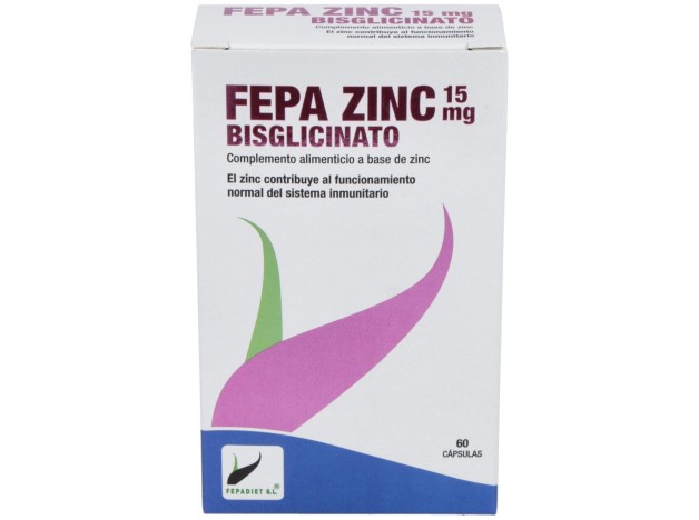 Fepadiet Fepa Zinc Bisglicinato 15Mg 60Caps