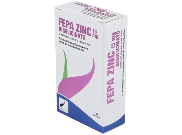 Fepadiet Fepa Zinc Bisglicinato 15Mg 60Caps