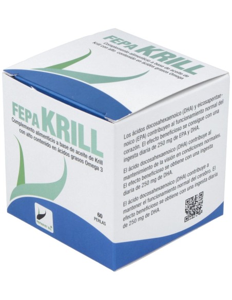 Fepa-Krill 500Mg. 60Perlas