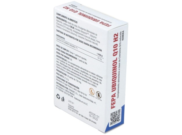 Fepa-Ubiquinol Q10 50Mg. 30Perlas