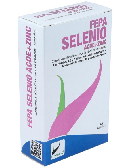 Fepadiet Fepa-Selenio Acde + Zinc 200 Ug 60Caps