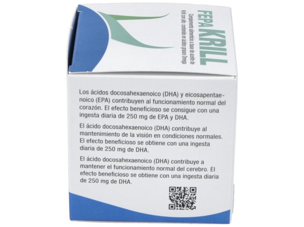 Fepa-Krill 500Mg. 60Perlas