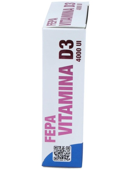 Fepa-Vitamina D3 4000Ui 60Cap.