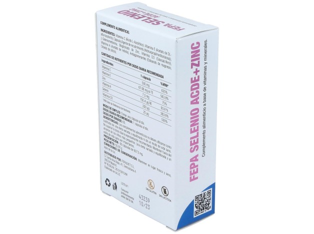 Fepadiet Fepa-Selenio Acde + Zinc 200 Ug 60Caps