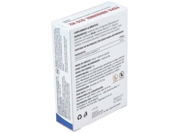 Fepa-Ubiquinol Q10 50Mg. 30Perlas