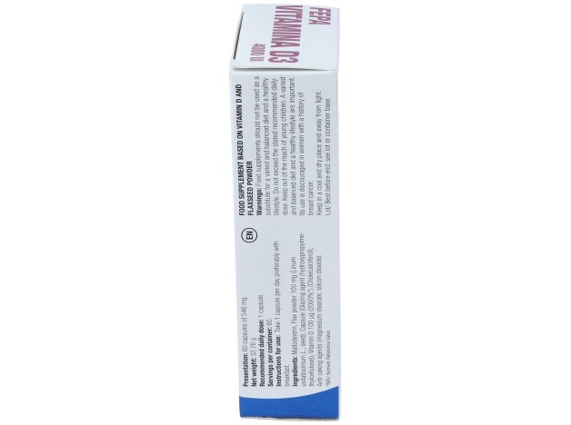Fepa-Vitamina D3 4000Ui 60Cap.