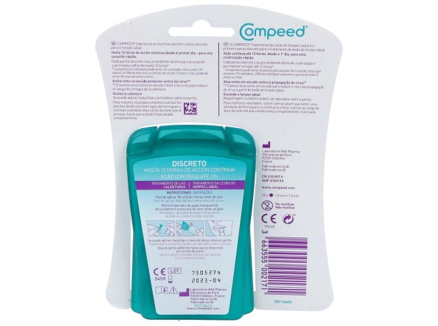 Compeed Calenturas Con Aplicador 15Ud.