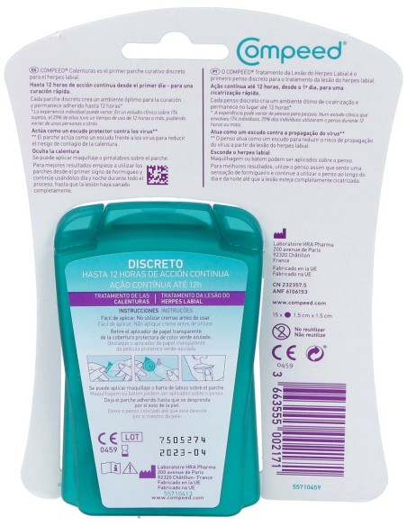 Compeed Calenturas Con Aplicador 15Ud.