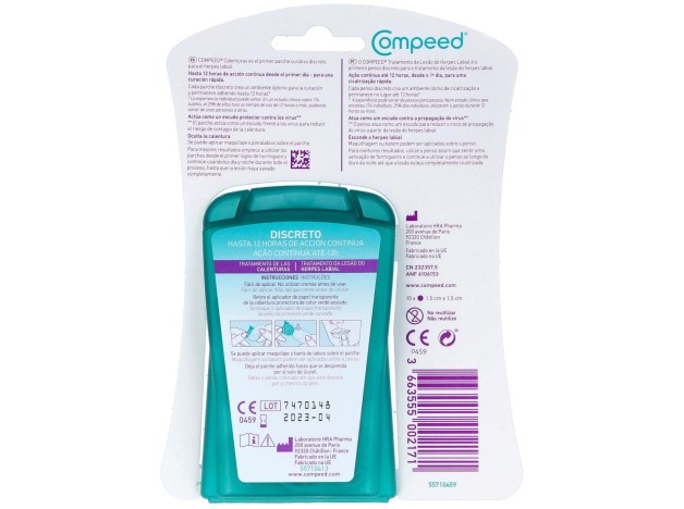 Compeed Calenturas Con Aplicador 15Ud.