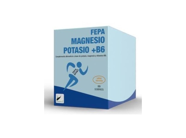 Fepadiet Fepa Sport Magnesio+Potasio+B6 Naranja...