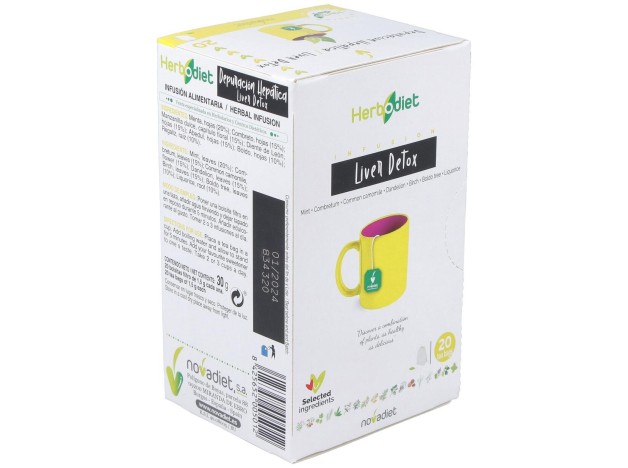 Herbodiet Depuracion Hepatica 20 Bolsitas...