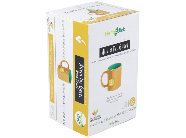 Herbodiet Inf. Alivia Tus Gases 20Filtros