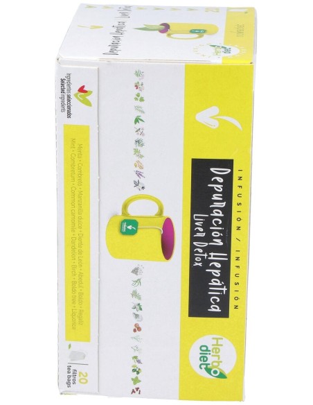 Herbodiet Depuracion Hepatica 20 Bolsitas Filtro  1_5G