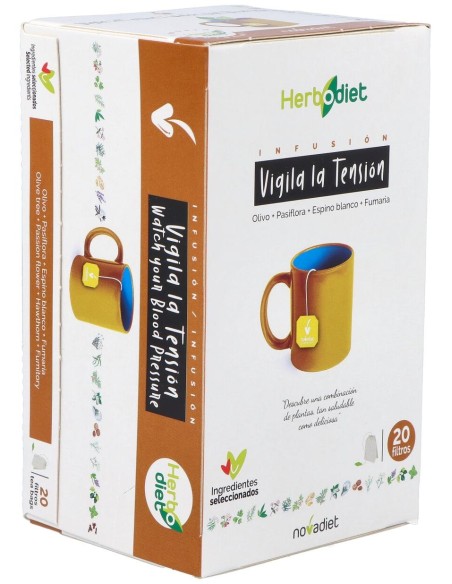 Herbodiet Inf. Vigila Tu Tension 20Filtros
