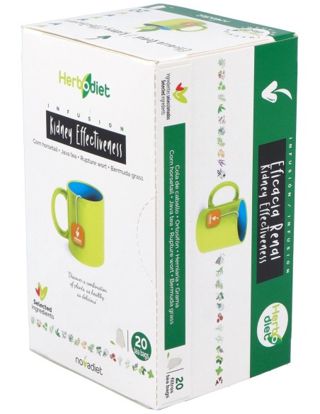Herbodiet Herbodiet Eficacia Renal 20 Bolsitas Filtro