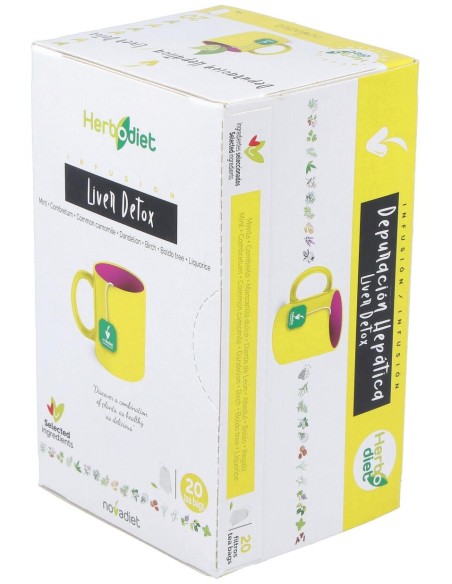 Herbodiet Depuracion Hepatica 20 Bolsitas Filtro  1_5G