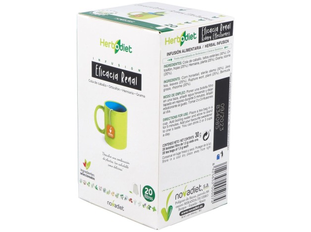 Herbodiet Herbodiet Eficacia Renal 20 Bolsitas...