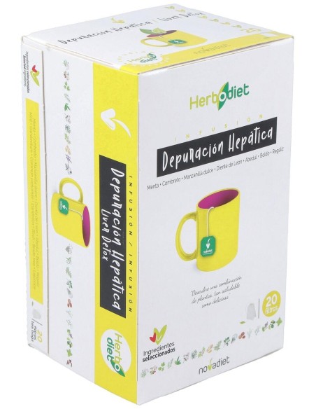Herbodiet Depuracion Hepatica 20 Bolsitas Filtro  1_5G