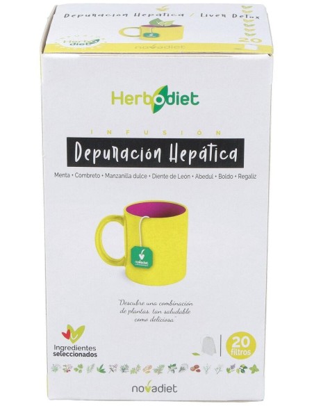 Herbodiet Depuracion Hepatica 20 Bolsitas Filtro  1_5G
