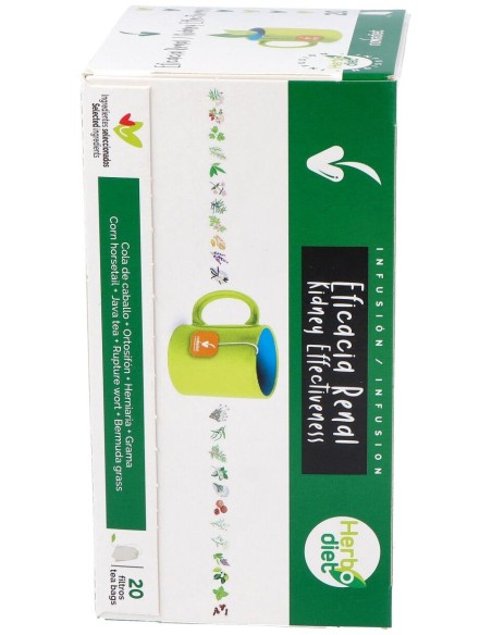 Herbodiet Herbodiet Eficacia Renal 20 Bolsitas Filtro