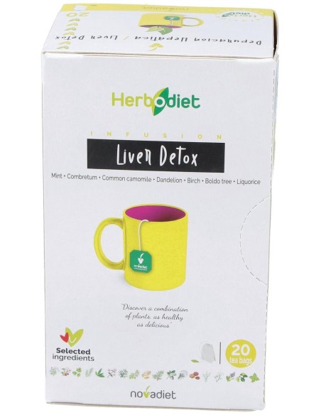Herbodiet Depuracion Hepatica 20 Bolsitas Filtro  1_5G