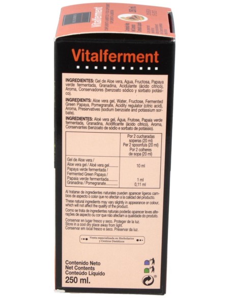 Vitalferment (Papaya Fermentada) 250Ml.