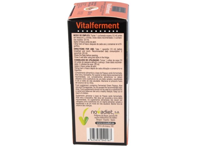 Vitalferment (Papaya Fermentada) 250Ml.