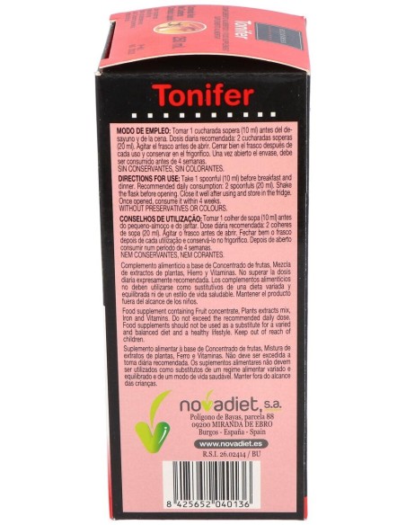 Novadiet Tonifer 250 Ml