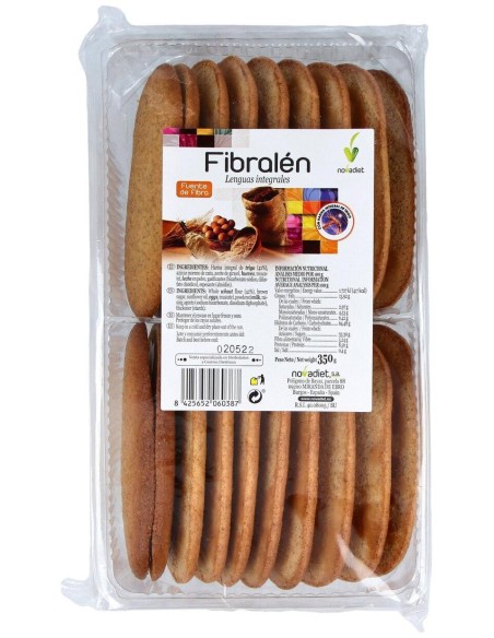 Nova Diet Fibralen Lenguas Int Galletas 350G