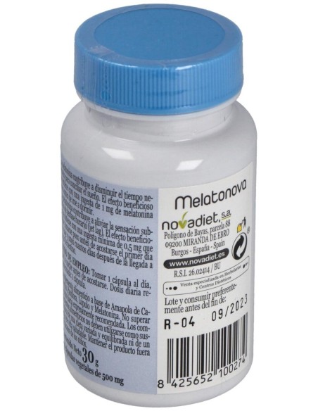 Novadiet Melatonova 60Caps