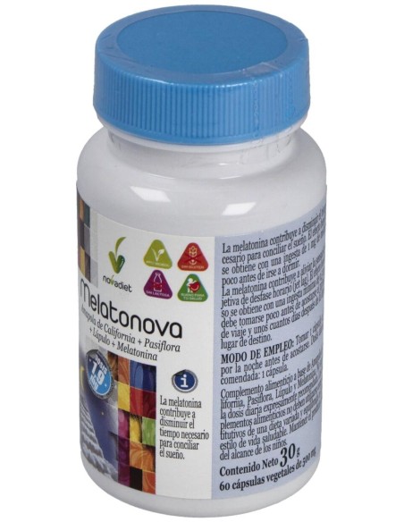 Novadiet Melatonova 60Caps