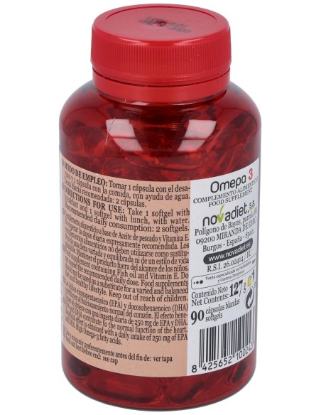 Novadiet Epanova Plus 90 Cápsulas