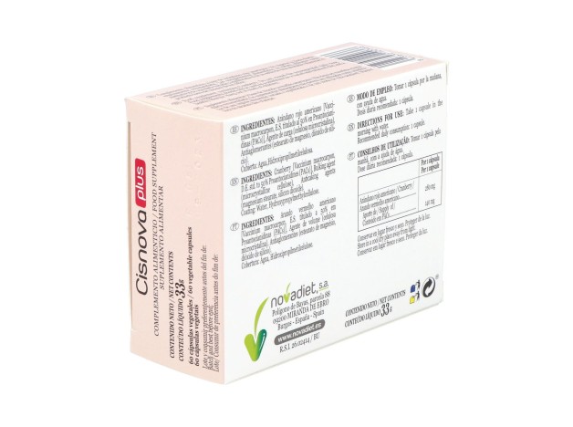 Novadiet Cisnova Plus 60 Cápsulas