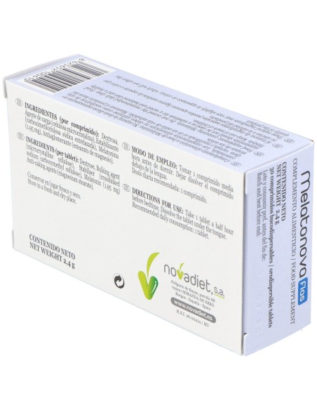 Novadiet Melatonovaflas 30Comp