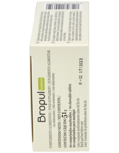 Novadiet Bropul Balsamicos 60 Comprimidos Masticables