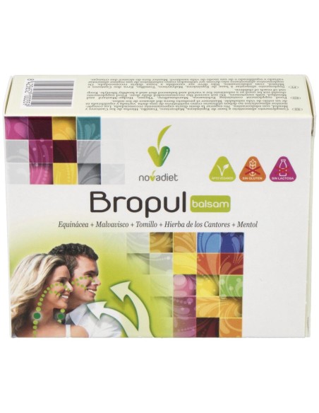 Novadiet Bropul Balsamicos 60 Comprimidos Masticables