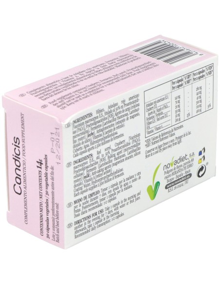 Novadiet Candicis 30 Caps