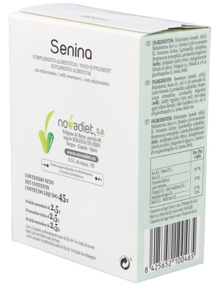 Novadiet Senina 18 Sticks