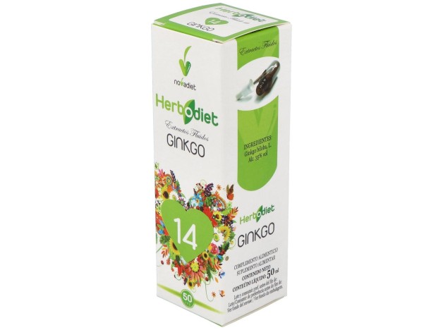 Herbodiet Ginkgo 14 Extractos Fluidos 50 Ml
