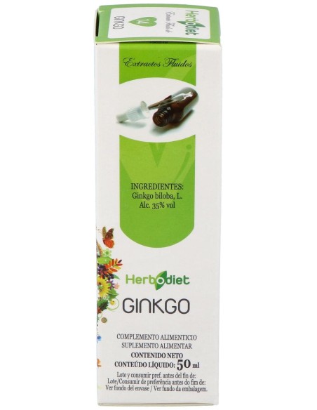 Herbodiet Ginkgo 14 Extractos Fluidos 50 Ml