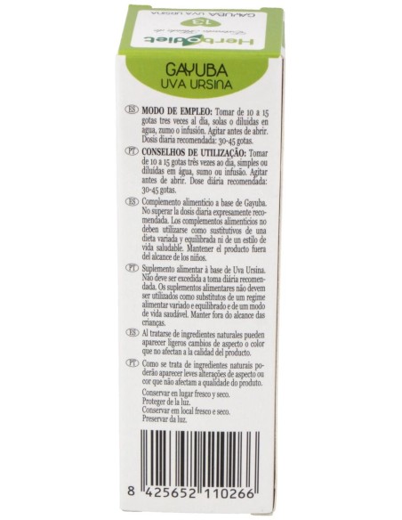 Herbodiet Ext.Fluido Gayuba 50Ml.