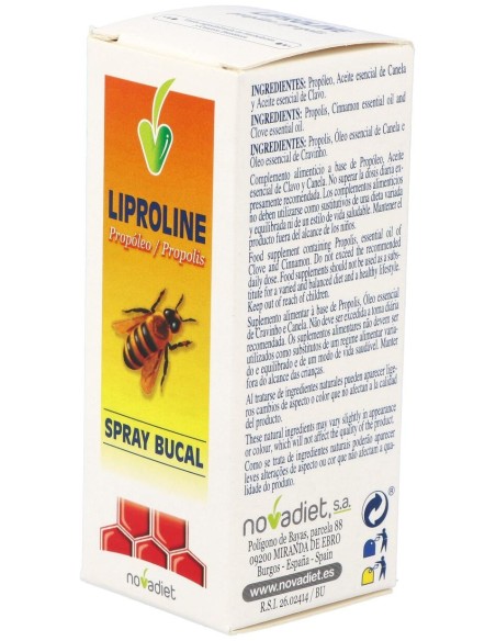 Liproline Spray Bucal Propoleo 15Ml.