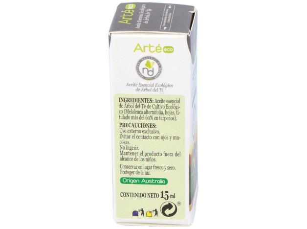 Arte Eco Aceite Esencial Arbol Del Te 15Ml.