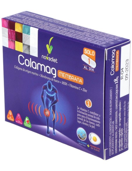 Novadiet Colamag Membrana 30 Cápsulas