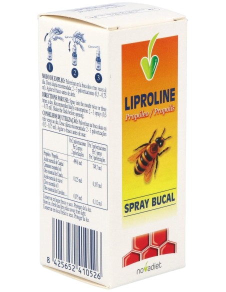 Liproline Spray Bucal Propoleo 15Ml.