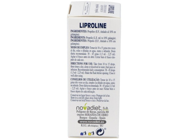 Novadiet Liproline Ext Fluido 30 Ml